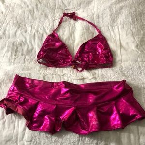 Hot sauce style skirt and top